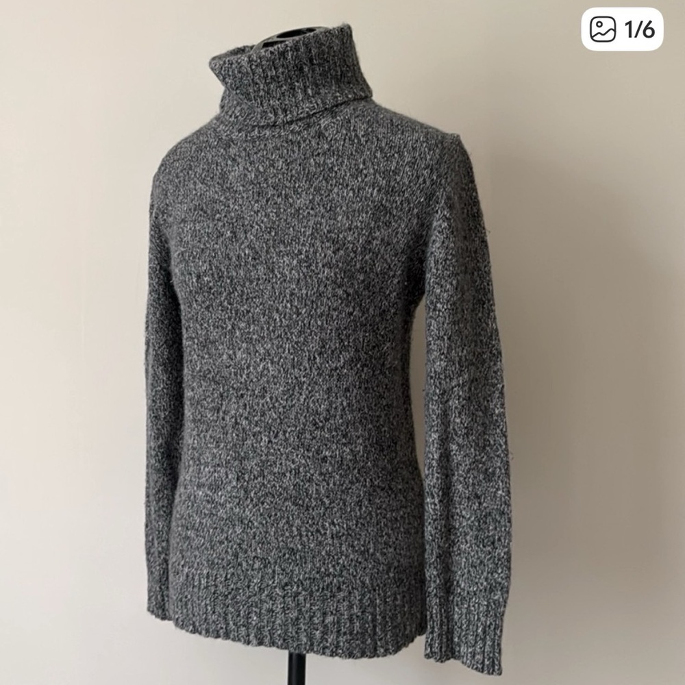 SKYR | Lambswool Angora Turtleneck Sweater | Size S
